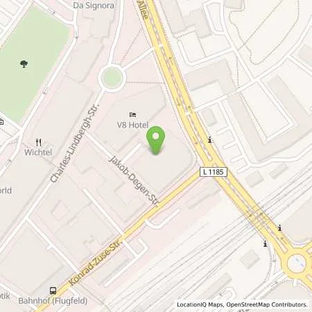 Standortübersicht der Tankstelle Hahn Sportwagen Böblingen GmbH in 71034 Böblingen