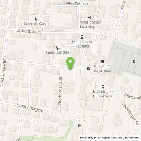 Standortübersicht der Tankstelle Stadtwerke Sindelfingen GmbH in 71069 Sindelfingen