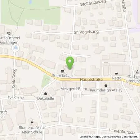 Standortübersicht der Tankstelle EnBW mobility+ AG und Co.KG in 71116 Gärtringen