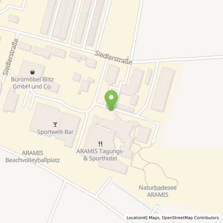 Standortübersicht der Strom (Elektro) Tankstelle: ARAMIS Hotel und Freizeit GmbH in 71126, Gufelden