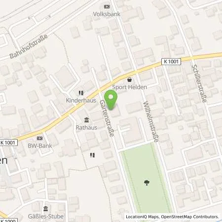 Standortübersicht der Tankstelle EnBW mobility+ AG und Co.KG in 71139 Ehningen