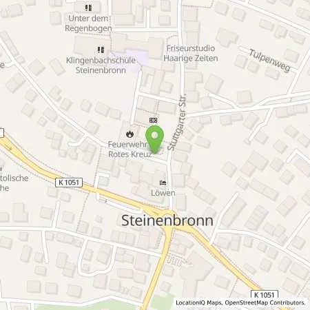 Standortübersicht der Tankstelle Stadtwerke Tübingen GmbH in 71144 Steinenbronn