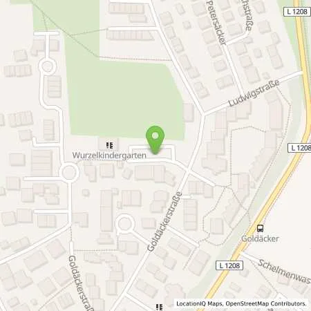 Standortübersicht der Tankstelle Stadtwerke Tübingen GmbH in 71144 Steinenbronn