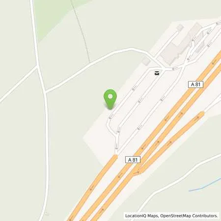 Standortübersicht der Tankstelle EnBW mobility+ AG und Co.KG in 71154 Nufringen