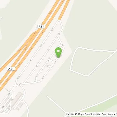 Standortübersicht der Tankstelle EnBW mobility+ AG und Co.KG in 71154 Nufringen