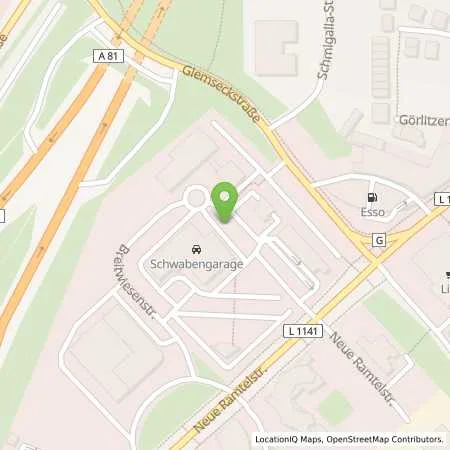 Standortübersicht der Tankstelle Allego GmbH in 71229 Leonberg Ramtal