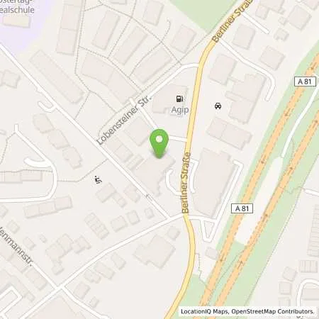 Standortübersicht der Tankstelle EnBW mobility+ AG und Co.KG in 71229 Leonberg