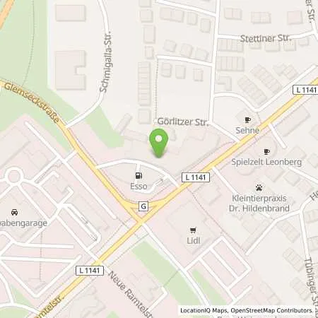 Standortübersicht der Tankstelle Mercedes- Benz AG - Niederlassung Stuttgart in 71229 Leonberg