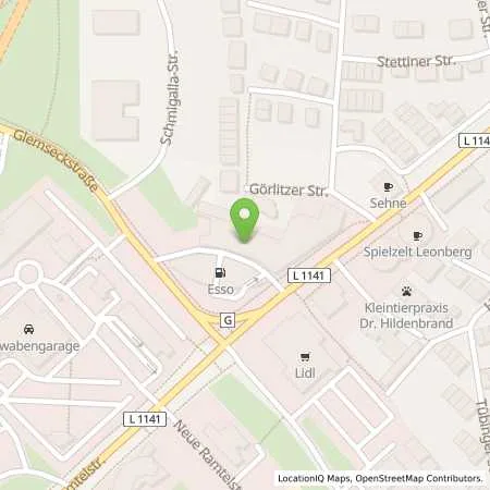 Standortübersicht der Tankstelle Mercedes- Benz AG - Niederlassung Stuttgart in 71229 Leonberg