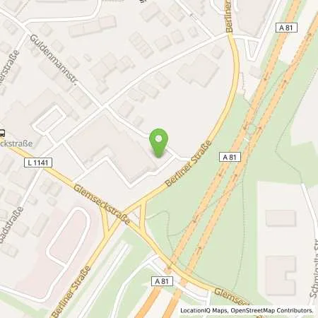 Standortübersicht der Tankstelle Autohaus Weeber Gmbh & Co. KG in 71229 Leonberg