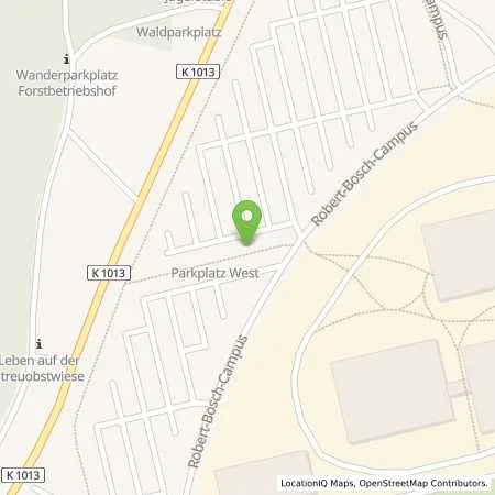 Standortübersicht der Tankstelle Robert Bosch GmbH in 71272 Renningen