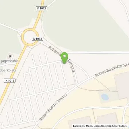 Standortübersicht der Tankstelle Robert Bosch GmbH in 71272 Renningen