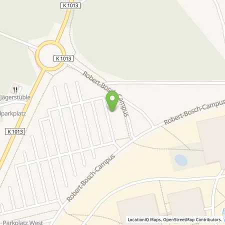 Standortübersicht der Tankstelle Robert Bosch GmbH in 71272 Renningen