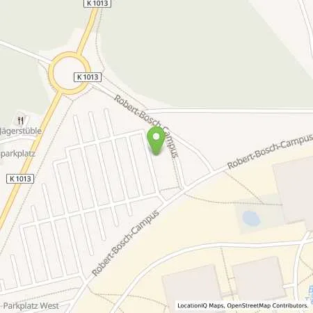 Standortübersicht der Tankstelle Robert Bosch GmbH in 71272 Renningen