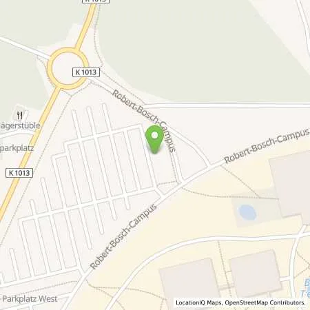 Standortübersicht der Tankstelle Robert Bosch GmbH in 71272 Renningen