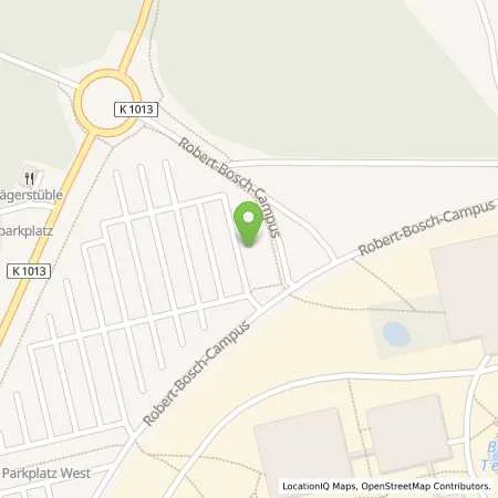 Standortübersicht der Tankstelle Robert Bosch GmbH in 71272 Renningen