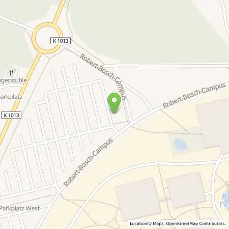 Standortübersicht der Tankstelle Robert Bosch GmbH in 71272 Renningen