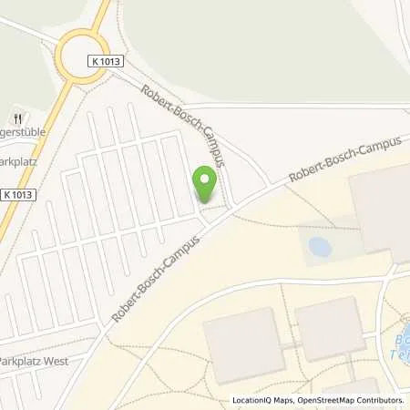 Standortübersicht der Tankstelle Robert Bosch GmbH in 71272 Renningen