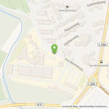 Standortübersicht der Tankstelle Stadtwerk am See GmbH & Co. KG in 88046 Friedrichshafen