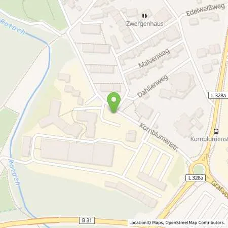 Standortübersicht der Tankstelle Stadtwerk am See GmbH & Co. KG in 88046 Friedrichshafen