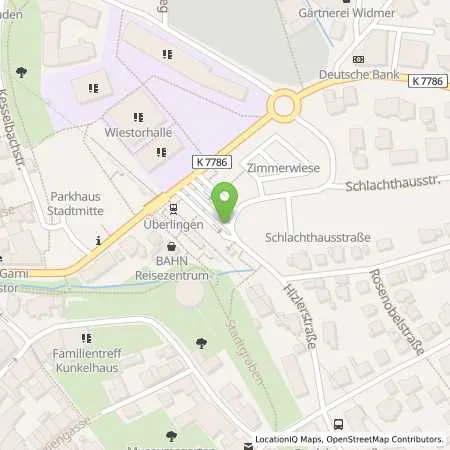 Standortübersicht der Tankstelle Stadtwerk am See GmbH & Co. KG in 88662 Überlingen