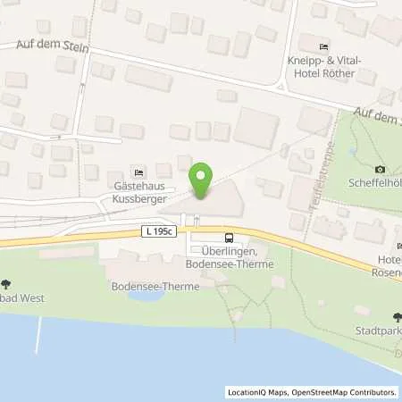 Standortübersicht der Tankstelle Stadtwerk am See GmbH & Co. KG in 88662 Überlingen