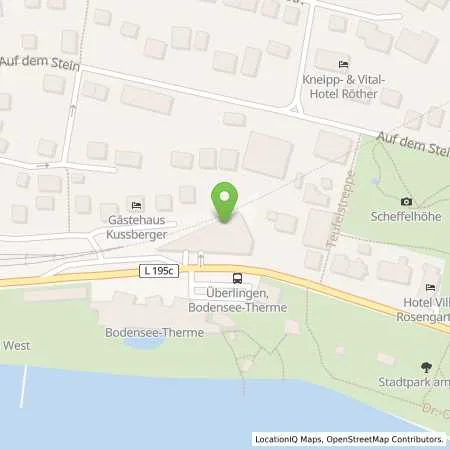 Standortübersicht der Tankstelle Stadtwerk am See GmbH & Co. KG in 88662 Überlingen