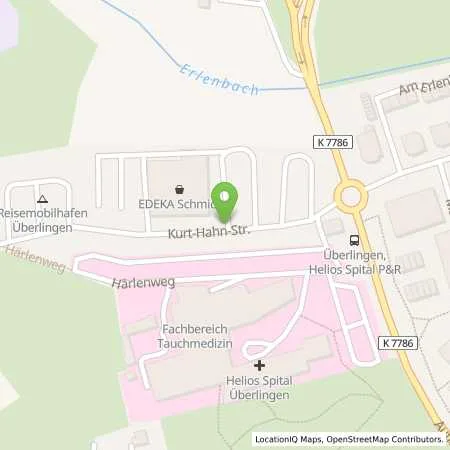 Standortübersicht der Tankstelle Stadtwerk am See GmbH & Co. KG in 88662 Überlingen