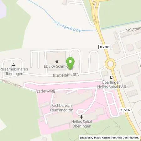 Standortübersicht der Tankstelle Stadtwerk am See GmbH & Co. KG in 88662 Überlingen