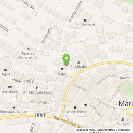 Standortübersicht der Tankstelle EnBW mobility+ AG und Co.KG in 88677 Markdorf