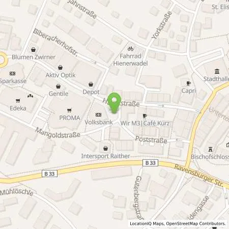 Standortübersicht der Tankstelle Stadtwerk am See GmbH & Co. KG in 88677 Markdorf