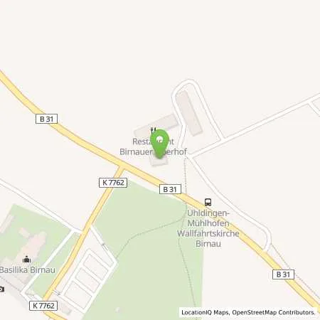 Standortübersicht der Tankstelle Weinstube Birnauer Oberhof GmbH in 88690 Uhldingen-Mühlhofen