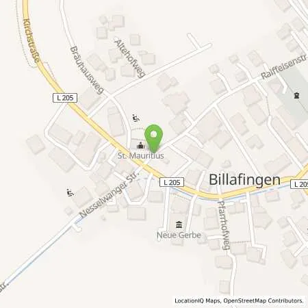 Standortübersicht der Tankstelle EnBW mobility+ AG und Co.KG in 88696 Owingen