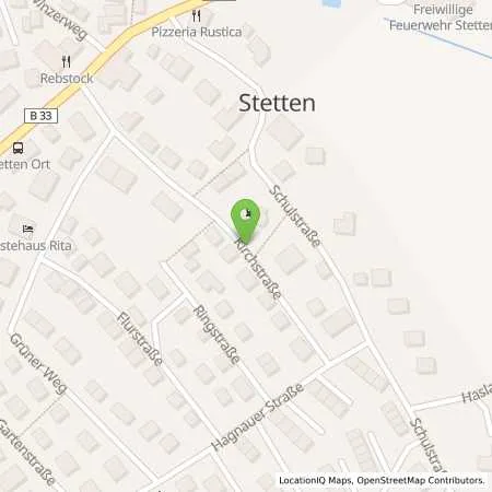 Standortübersicht der Tankstelle EnBW mobility+ AG und Co.KG in 88719 Stetten