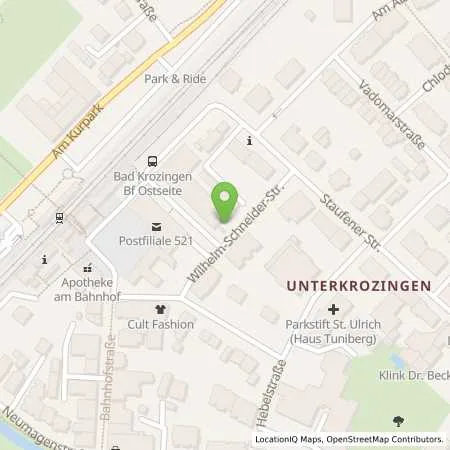 Standortübersicht der Tankstelle INVENTION2GOÂ® Leisinger Deutschland GmbH in 79189 Bad Krozingen