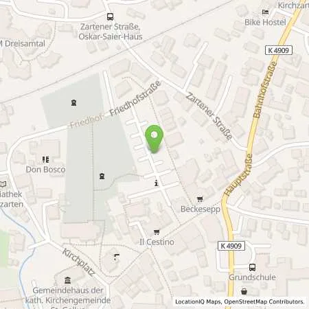 Standortübersicht der Tankstelle Energie- und Wasserversorgung Kirchzarten GmbH in 79199 Kirchzarten