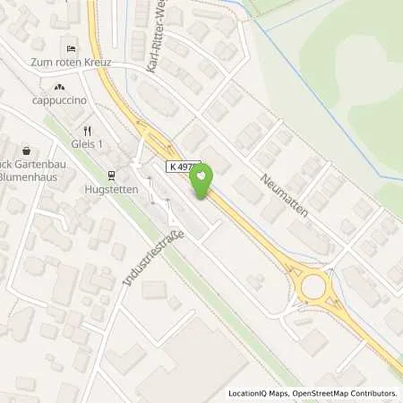 Standortübersicht der Tankstelle Gemeinde March in 79232 March