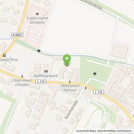 Standortübersicht der Tankstelle Stadt Vogtsburg im Kaiserstuhl in 79235 Vogtsburg