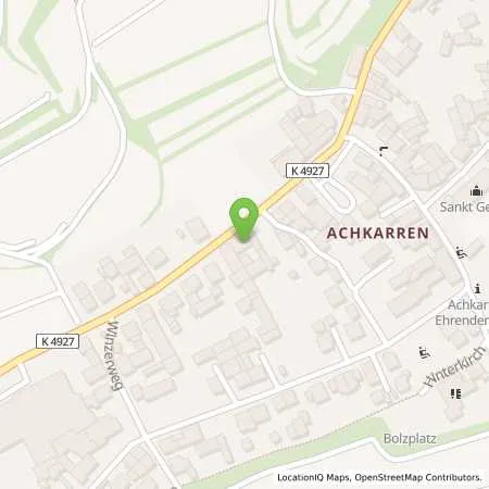 Standortübersicht der Tankstelle EG in 79235 Vogtsburg (Achkarren)