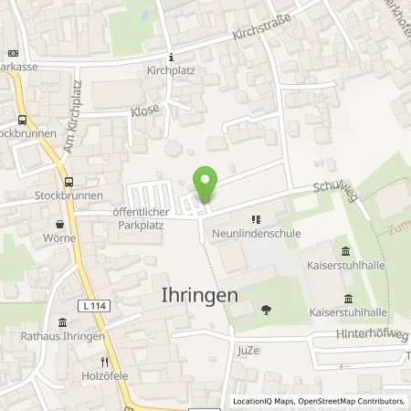 Standortübersicht der Tankstelle Stadtwerke Müllheim Staufen GmbH in 79241 Ihringen