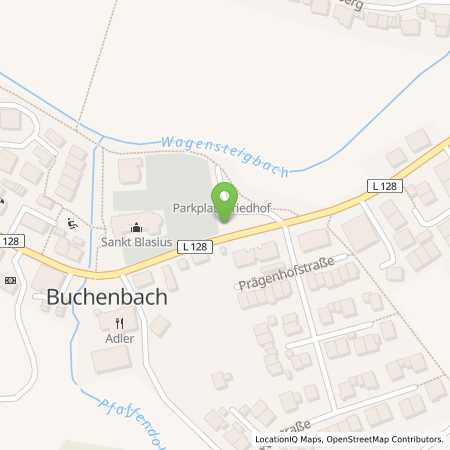 Standortübersicht der Strom (Elektro) Tankstelle: Bürger Energie St. Peter eG in 79256, Buchenbach