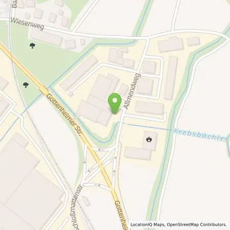 Standortübersicht der Tankstelle BMW Autohaus Märtin GmbH in 79268 Bötzingen