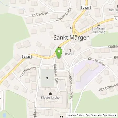 Standortübersicht der Tankstelle Energiedienst Holding AG in 79274 St. Märgen