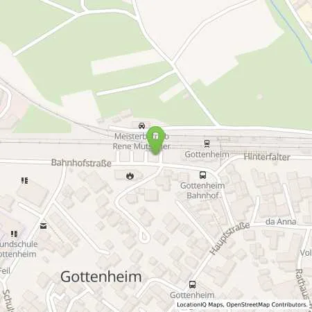 Standortübersicht der Tankstelle badenova AG & Co. KG in 79288 Gottenheim