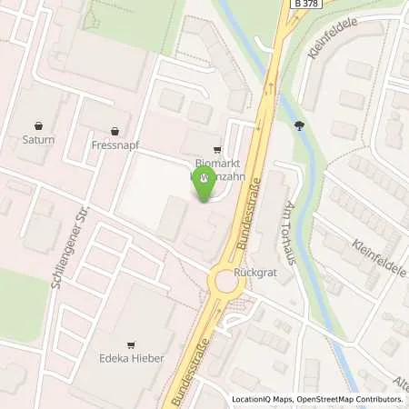 Standortübersicht der Tankstelle Energiedienst Holding AG in 79379 Muellheim