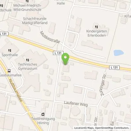 Standortübersicht der Tankstelle Hotel garni Schacherer in 79379 Müllheim