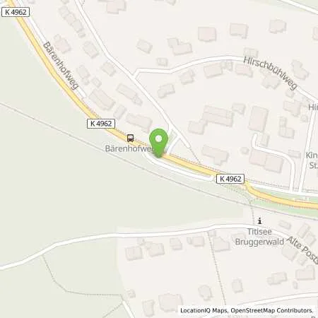 Standortübersicht der Tankstelle Energiedienst Holding AG in 79822 Titisee