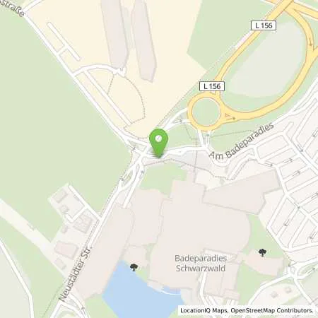 Standortübersicht der Tankstelle Energiedienst Holding AG in 79822 Titisee-Neustadt