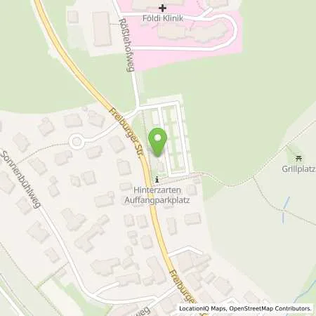 Standortübersicht der Tankstelle Energiedienst Holding AG in 79874 Hinterzarten