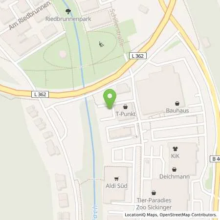 Standortübersicht der Tankstelle deer GmbH in 72202 Nagold